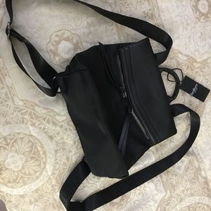 botkier mini black nylon backpack trigger